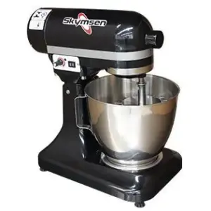 Batedeira Planetária Skymsen 5L Preta Bivolt BPS-05