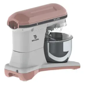 Batedeira Planetária Eletrônica Braesi Eclair 5L Rosa “Pink Cupcake” Bivolt BP-500 Batedeira Planetária Eletrônica Braesi Eclair 5L Rosa “Pink Cupcake” Bivolt BP-500