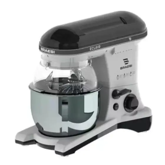 Batedeira Planetária Braesi Eclair 5L Preta Bivolt BP-500
