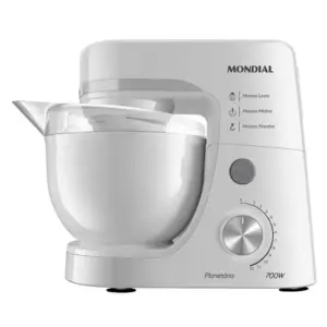 Batedeira Planetária Mondial Premium 700W Branca 110V BP-03W Batedeira Planetária Mondial Premium 700W Branca 110V BP-03W
