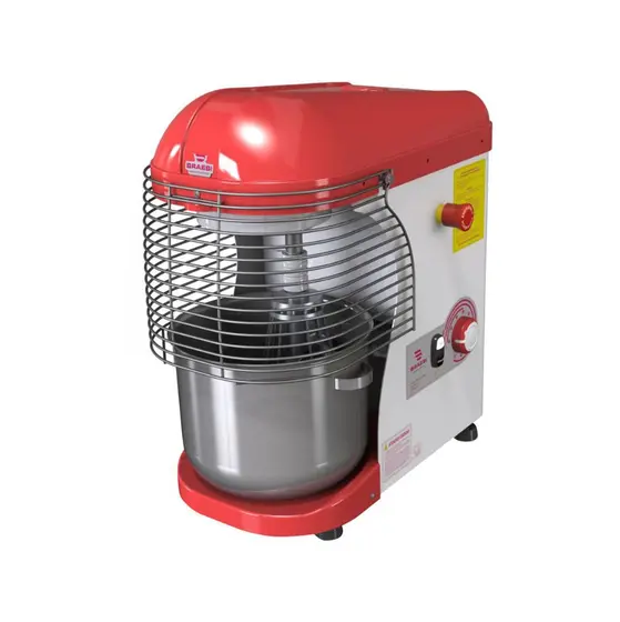 Batedeira Planetária Eletrônica Braesi Luxo 12L Bivolt BPEL-12