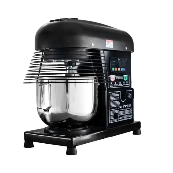 Batedeira Planetária Industrial Maná Inteligente 5L Preta BPM5