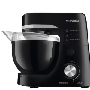 Batedeira Planetária Mondial 700W Preta 127V BP-03-B Batedeira Planetária Mondial 700W Preta 127V BP-03-B