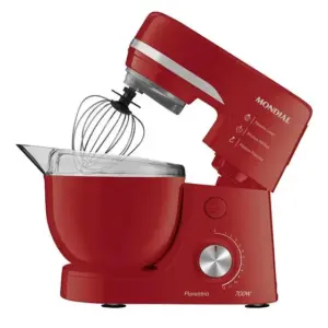 Batedeira Planetária Mondial Premium 700W Vermelha 110V BP-03 Batedeira Planetária Mondial Premium 700W Vermelha 110V BP-03