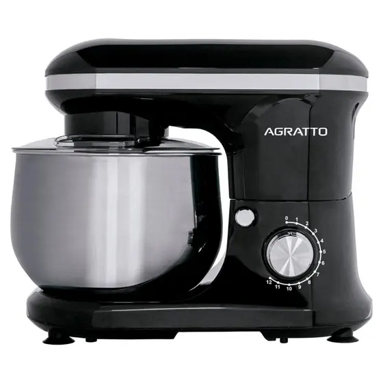 Batedeira Planetária Agratto Supremma 5L Preta 127V