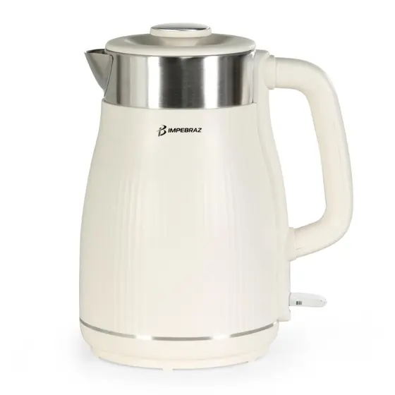 Chaleira Elétrica Impebraz 1.8L Bege 110V YD-1833