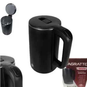 Chaleira Elétrica Agratto Aroma 1.8L Preta Bivolt