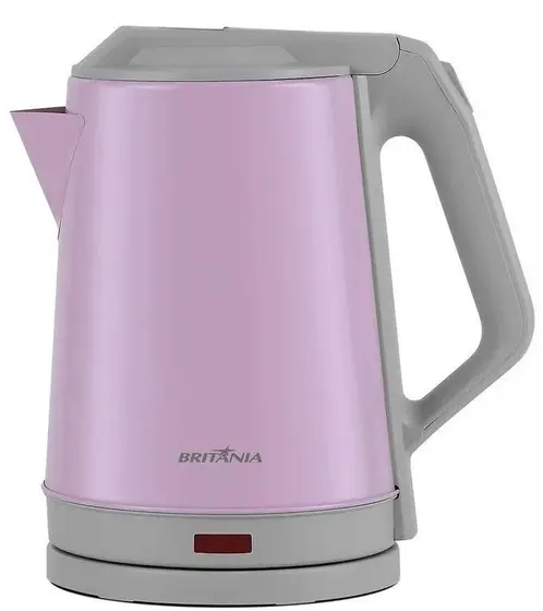 Chaleira Elétrica Britânia 1.9L Rosa com Desligamento Automático 1150W 220V