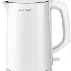 Chaleira Elétrica Inox COMFEE 1.5L com Parede Dupla