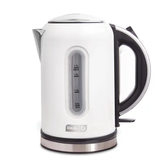 Chaleira Elétrica DASH 1.7L Branca Fosca com Aquecimento Rápido DEK001MW