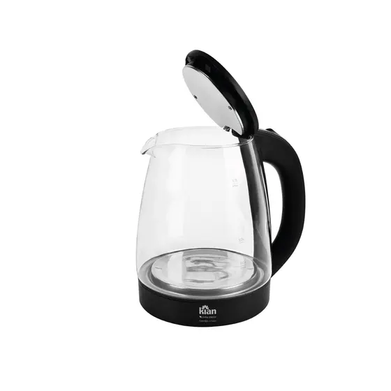 Chaleira Elétrica de Vidro Ebulidor Kian 1.7L 1000W 127V