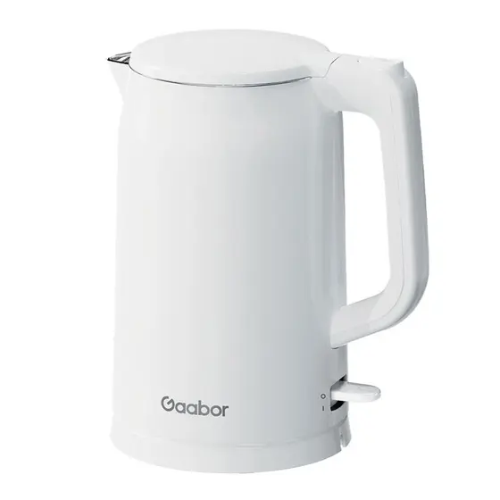 Chaleira Elétrica Inox Gaabor Quick 1.7L Branca 110V 3L4