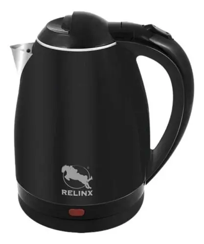 Chaleira Elétrica Térmica Inox Relinx 1.8L Preto 127V