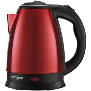 Chaleira Elétrica Inox Lenoxx Thermo 2.2L Vermelha PCE213