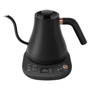 Chaleira Elétrica Gooseneck Mecity 0.8L Pour Over Preta 1200W Chaleira Elétrica Gooseneck Mecity 0.8L Pour Over Preta 1200W