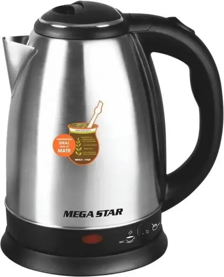 Chaleira Elétrica Mega Star 2.0L 1500W 220V TMK20