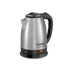 Chaleira Elétrica Inox Mondial Pratic 2L Preto 220V CE-06 (9520-02)