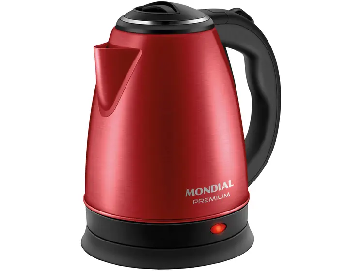 Chaleira Elétrica Mondial Pratic 2L Vermelha CE-06-R