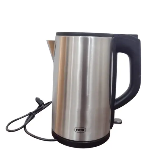 Chaleira Elétrica Inox Mor 2L Preta 127V Ref. 7727