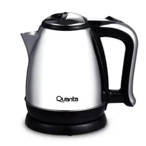 Chaleira Elétrica Quanta 2L Preto/Prata 110V QTC700