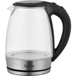 Chaleira Elétrica de Vidro Quanta 1.8L Preto 1000W 110V QTC900