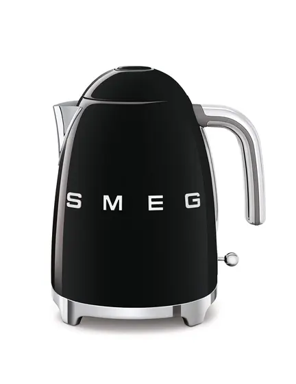 Chaleira Elétrica Retrô Smeg Anos 50 Style 1.7L Preta KLF03BLUS