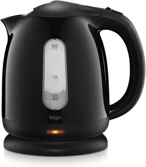 Chaleira Elétrica de Vidro Elgin Visio 1.7L com Desligamento Automático 110V
