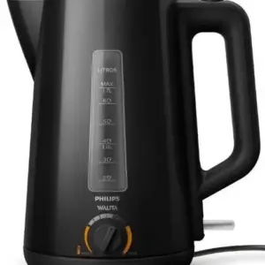 Chaleira Elétrica Philips Walita Luxx Black 1.7L 1200W com Desligamento Automático 127V