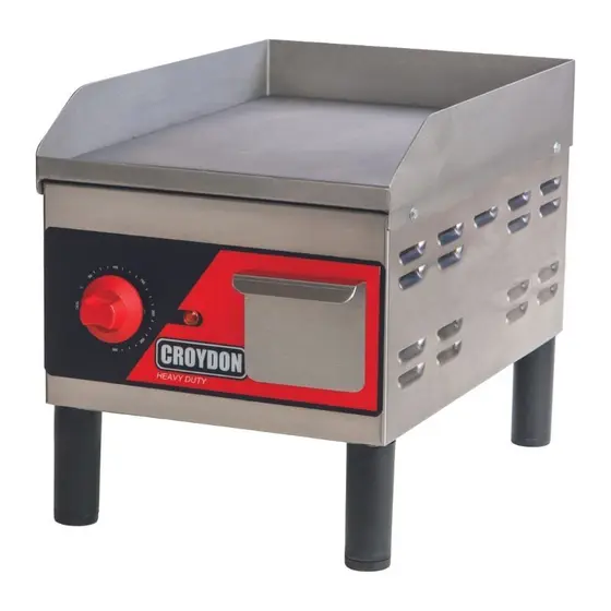 Chapa Churrasqueira Elétrica Croydon 30 cm CE03