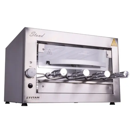 Churrasqueira Elétrica de Bancada Titan Stand 4 Espetos