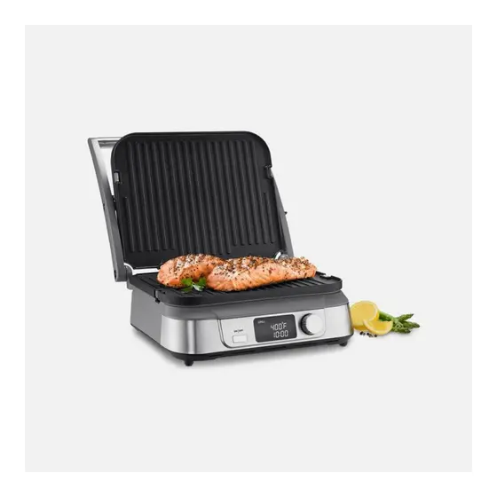 Churrasqueira Elétrica Grill Cuisinart Serie Five Digital 110V GR-5BP1