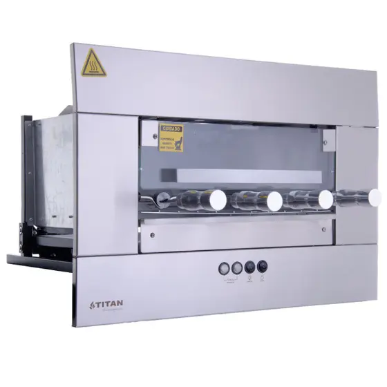 Churrasqueira Elétrica de Embutir Titan 4 espetos 220V