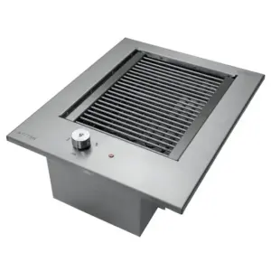 Churrasqueira Elétrica de Embutir Grill Titan Diamond Fine Sem Tampa Bivolt