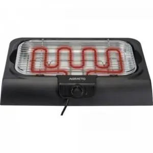 Churrasqueira Elétrica de Mesa Agratto Mr. Cheff Preta 127V CH2-01