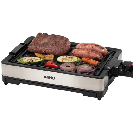 Churrasqueira Elétrica de Mesa Arno Menos Fumaça 1000W GPRA