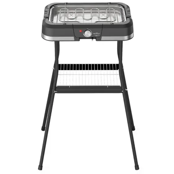 Churrasqueira Elétrica com Pedestal Britânia com Suporte BCQ90