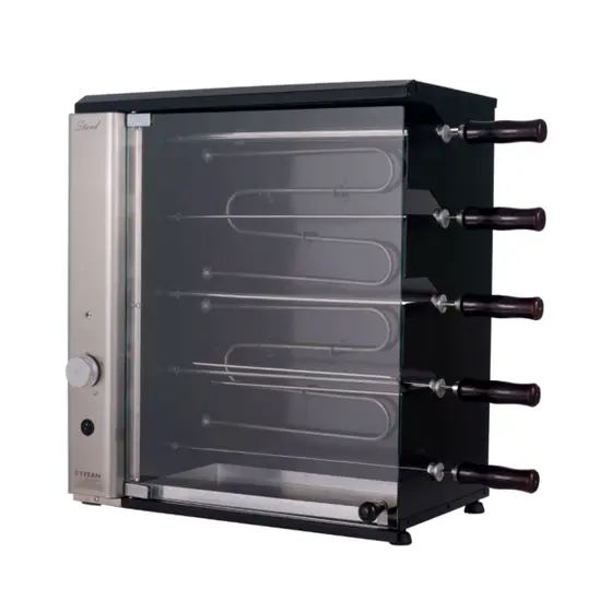 Churrasqueira Elétrica de Bancada Vertical Titan Stand 5 Espetos 220V