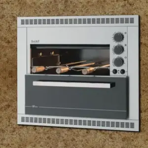 Churrasqueira Elétrica de Bancada Rotativa Fischer Ranch Grill 3 Espetos