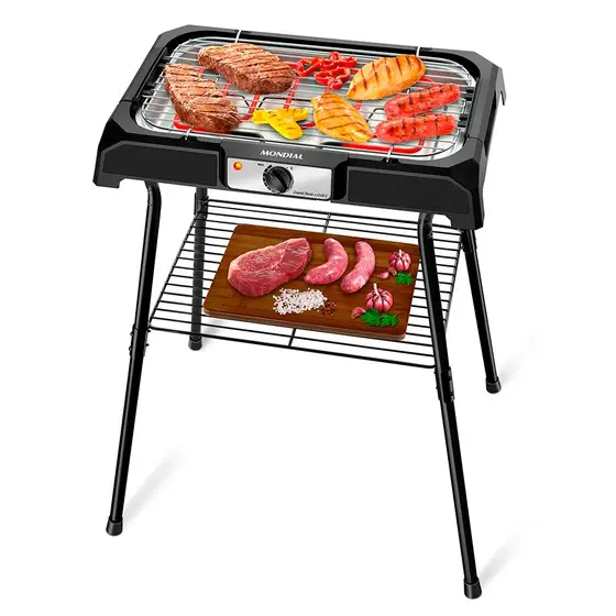 Churrasqueira Elétrica Mondial Grand Steak/Grill 2000W 127V CH06