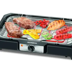 Churrasqueira Elétrica Mondial Grand Steak Grill 110V Churrasqueira Elétrica Mondial Grand Steak Grill 110V