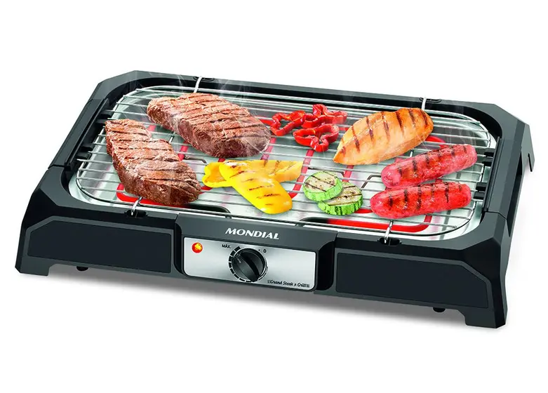 Churrasqueira Elétrica Mondial Grand Steak Grill 110V