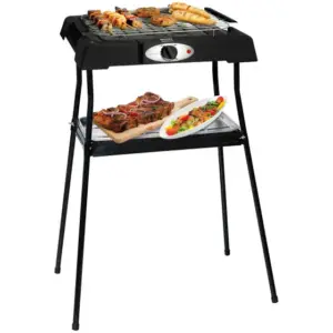 Churrasqueira Elétrica com Pedestal Mallory Montana II Desmontável com Grelha Churrasqueira Elétrica com Pedestal Mallory Montana II Desmontável com Grelha