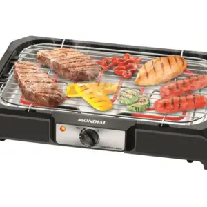 Churrasqueira Elétrica de Mesa Mondial Grand Steak & Grill 2000W