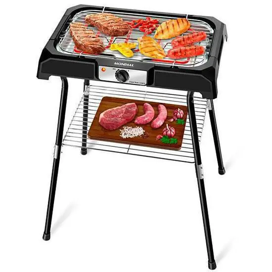 Churrasqueira Elétrica Mondial Grand Steak & Grill 220V CH06