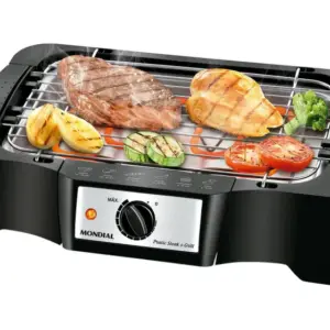 Churrasqueira Elétrica com Pedestal Mondial Pratic Steak & Grill CH-07