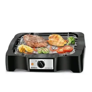 Churrasqueira Elétrica Mondial Pratic Steak & Grill Preta 1200W 110V CH-07