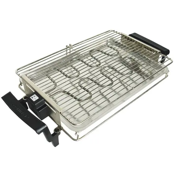 Churrasqueira Elétrica Portátil Cotherm Stillo 1500W Grelha e Bandeja Removível 127V 1221