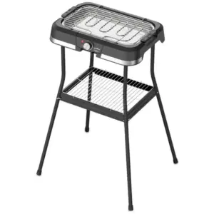 Churrasqueira Elétrica Portátil com Pedestal Britânia 1800W BCQ90