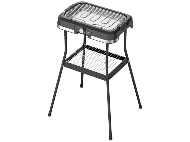 Churrasqueira Elétrica Portátil com Pedestal Britânia 1800W BCQ90
