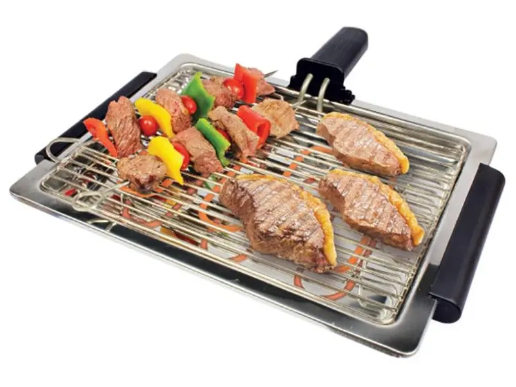 Churrasqueira Elétrica de Mesa Cotherm Giulietta Inox 1250W